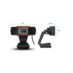 WEBCAM CON MICROFONO WEB CAM CHAT MSN SKYPE ZOOM VIDEO LEZIONE SMART WORKING