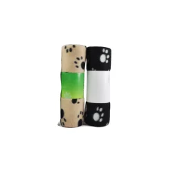 2X PLAID COPERTA PILE X CANI GATTI 80X120CM COPRI DIVANO COPRISEDILE VARI COLORI