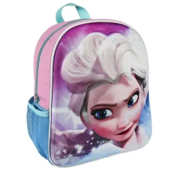ZAINETTO FROZEN ELSA DISNEY STAMPO RILIEVO 3D ASILO SCUOLA BAMBINE TEMPO LIBERO