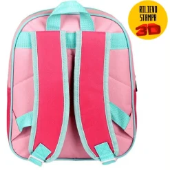 ZAINETTO FROZEN ELSA OLAF STAMPA RILIEVO 3D BAMBINE SCUOLA ASILO TEMPO LIBERO