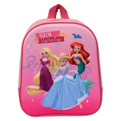 ZAINETTO PRINCIPESSE DISNEY BELLE CENERENTOLA STAMPA IN 3D BAMBINE SCUOLA ASILO