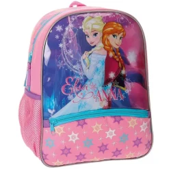 ZAINETTO SCUOLA FROZEN 33 CM ZAINO ASILO ELSA ANNA ELEMENTARI BAMBINE ROSA