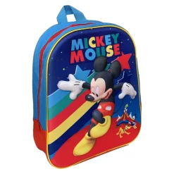 ZAINETTO SCUOLA MICKEY MOUSE 3D 32 CM ZAINO ASILO TOPOLINO ELEMENTARI BAMBINI