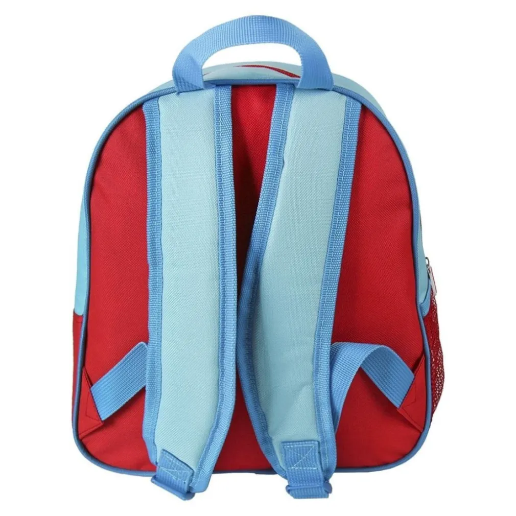 ZAINETTO SUPER WINGS RILIEVO 3D PINK BAMBINI SCUOLA ASILO ELEMENTARI MATERNA