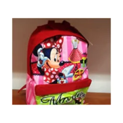 ZAINO AMERICANO MINNIE DISNEY MULTICOLORE BAMBINE ASILO TEMPO LIBERO ELEMENTARI
