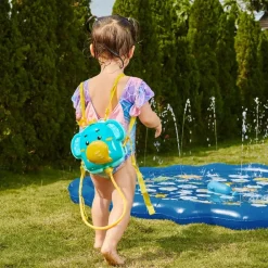 ZAINO CON PISTOLA AD ACQUA ELEFANTE PER ESTATE PISCINA SPIAGGIA GIOCHI BAMBINI