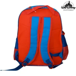 ZAINO MICKEY MOUSE 4 CERNIERE STAMPA PLASTIFICATA SCUOLA BAMBINI ELEMENTARI 41CM