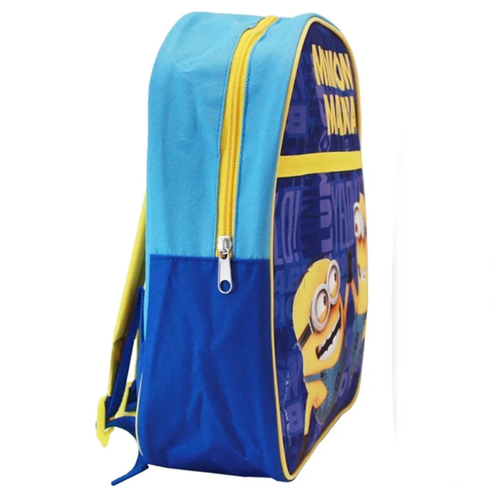 ZAINO MINIONS CATTIVISSIMO ME COLORE BLU BAMBINI ASILO TEMPO LIBERO ELEMENTARI