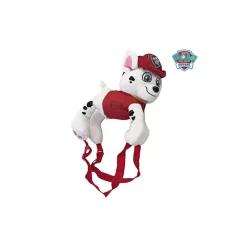 ZAINO PELUCHE MARSHALL ROSSO ZIP 13 CM ZAINETTO SCUOLA TEMPO LIBERO PAW PATROL