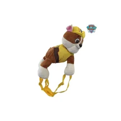 ZAINO PELUCHE RUBBLE GIALLO 13 CM ZAINETTO SCUOLA TEMPO LIBERO PAW PATROL