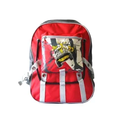 ZAINO PER SCUOLA GITA TEMPO LIBERO ESCURSIONI HOT WEELS TESSUTO ERGOMONICO
