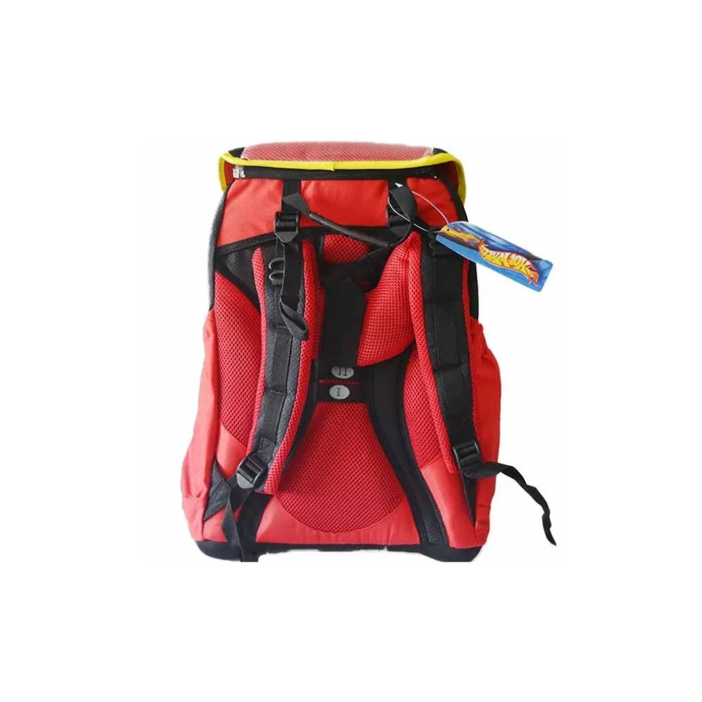 ZAINO PER SCUOLA GITA TEMPO LIBERO ESCURSIONI HOT WEELS SCHIENALE ERGONOMICO