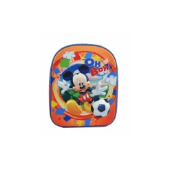 ZAINO SCUOLA ASILO ELEMENTARE ZAINETTO 28X10X32CM DISNEY MICKEY MOUSE 3D TOPOLINO