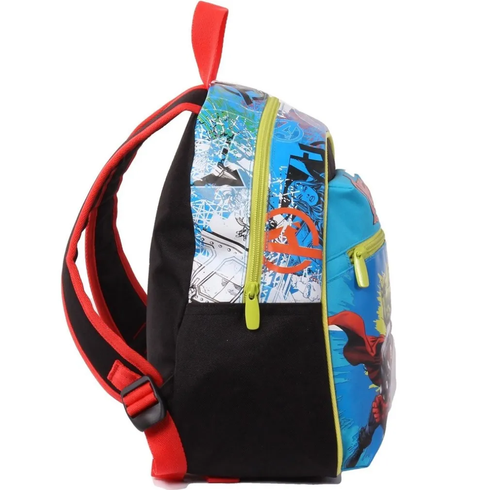 ZAINO SCUOLA ASILO MARVEL AVENGERS ZAINETTO MULTICOLORE POLIESTERE