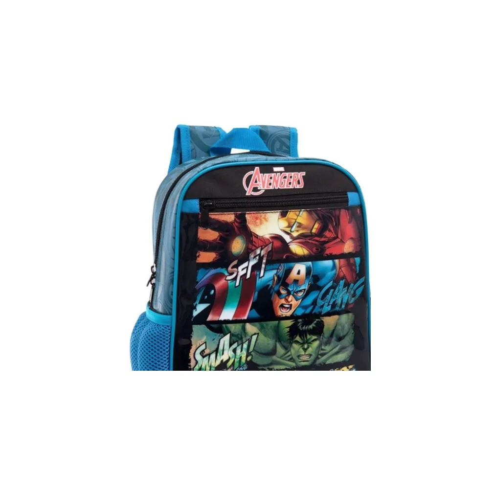 ZAINO SCUOLA ASILO ZAINETTO POLIESTERE BORSA 23 x 28 x 10 CM MARVEL AVENGERS