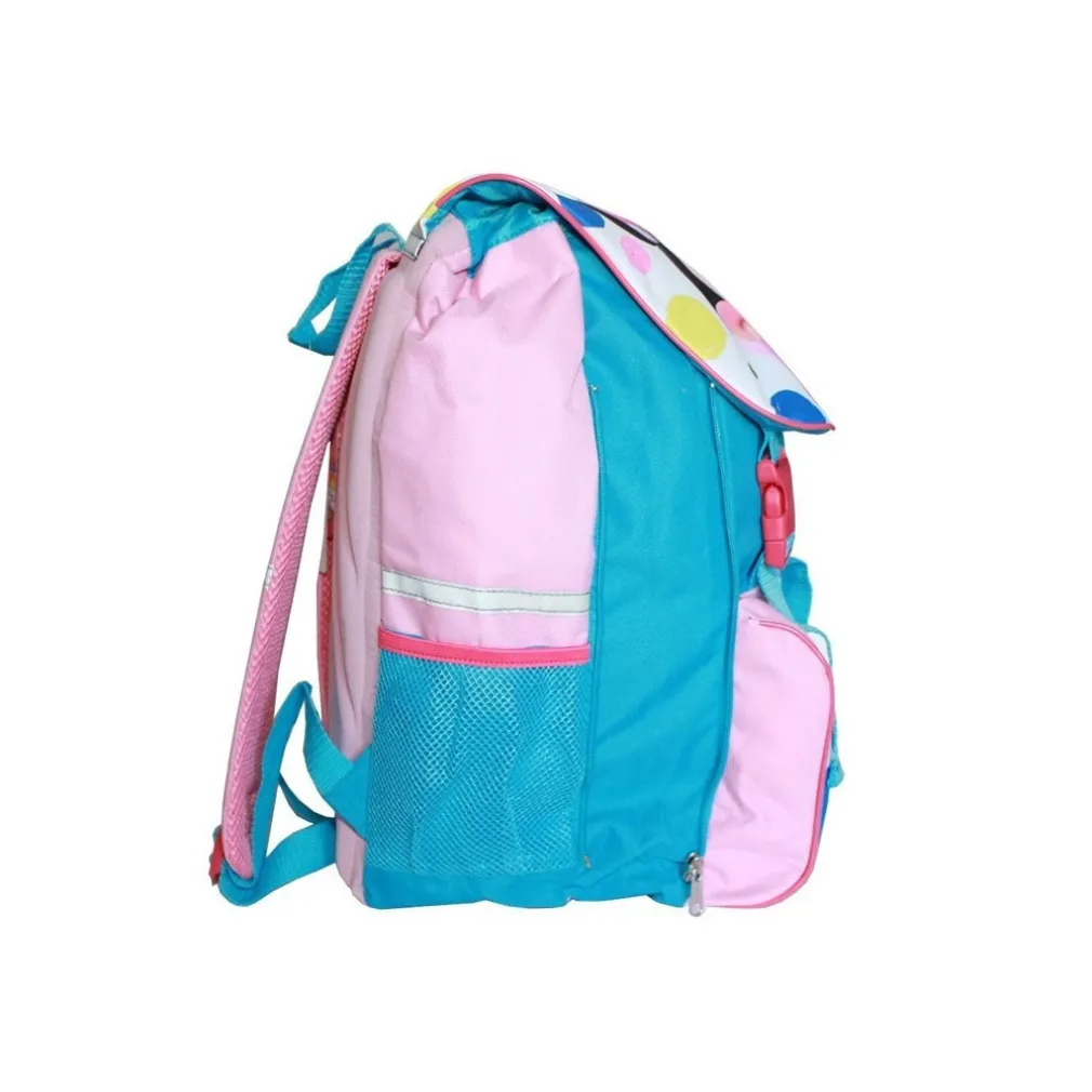 ZAINO SCUOLA DISNEY MINNIE MOUSE ESTENSIBILE IN TESSUTO 41 X 28 X 13 CM