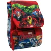 ZAINO SCUOLA ESTENSIBILE AVENGERS MARVEL KIT COMPLETO SUPER EROI +ASTUCCIO 3 ZIP