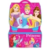 ZAINO SCUOLA ESTENSIBILE DISNEY PRINCIPESSE BAMBINE SCUOLA + ASTUCCIO COMPLETO