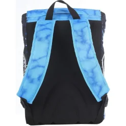 ZAINO SCUOLA ESTENSIBILE POWER RANGERS CARTELLA CON CAPPUCCIO INCORPORATO