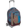 ZAINO SCUOLA  RAGAZZI TROLLEY 3IN1 NEW JACK BITMAP CON CARRELLO RIMOVIBILE