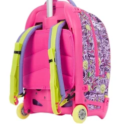 ZAINO SCUOLA RAGAZZI TROLLEY 3IN1 JACK SJ CON CARRELLO RIMOVIBILE ROSA