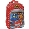 ZAINO SCUOLA SUPER WINGS 38 CM ZAINO SCUOLA ELEMENTARI BAMBINI ROSSO