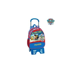 ZAINO TROLLEY 33 CM CON CARRELLO ZAINETTO SCUOLA ASILO ELEMENTARE PAW PATROL