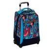 ZAINO TROLLEY YUB MURALES BOY BLU FANTASIA RAGAZZI SCUOLA VIAGGI