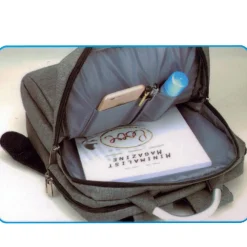 ZAINO ZAINETTO CARTELLA PER NOTEBOOK PC PORTATILE 15,6" CON PRESA USB DA VIAGGIO