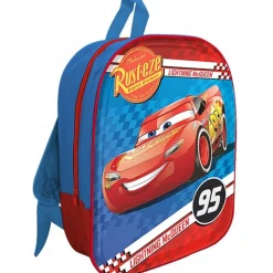 ZAINO ZAINETTO DISNEY CARS ASILO SCOLASTICO ELEMENTARE 3D SCUOLA E TEMPO LIBERO