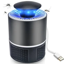 ZANZARIERA ELETTRICA LAMPADA ANTIZANZARA USB PORTATILE ANTI INSETTI E ZANZARE