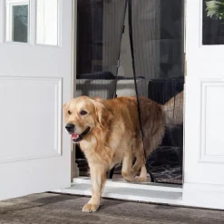 ZANZARIERA MAGNETICA PER PORTE 140 X 240 CM UNIVERSALE NERA TENDA ZANZARIERA